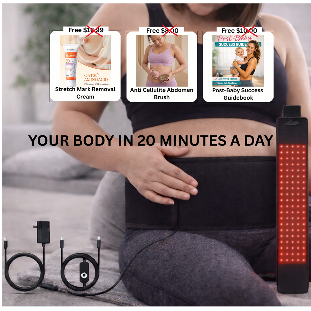 Red Light Therapy Belt for Postpartum Skin & Stretch Marks