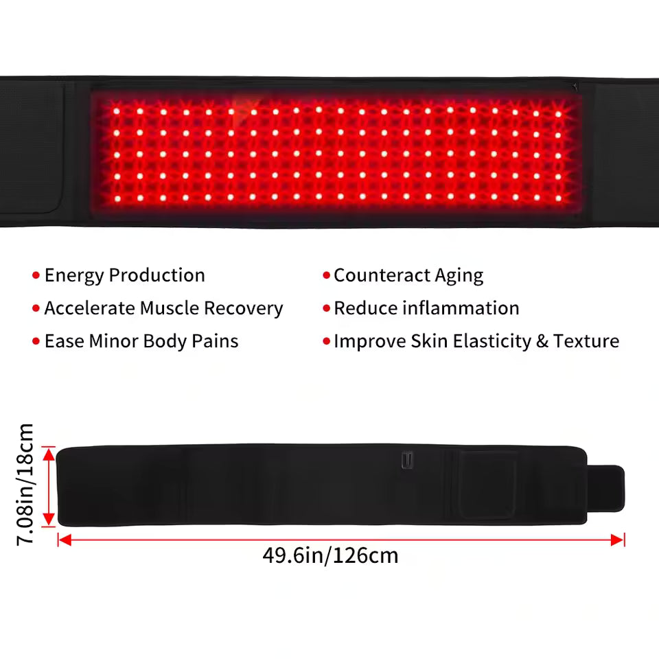 Red Light Therapy Belt for Postpartum Skin & Stretch Marks